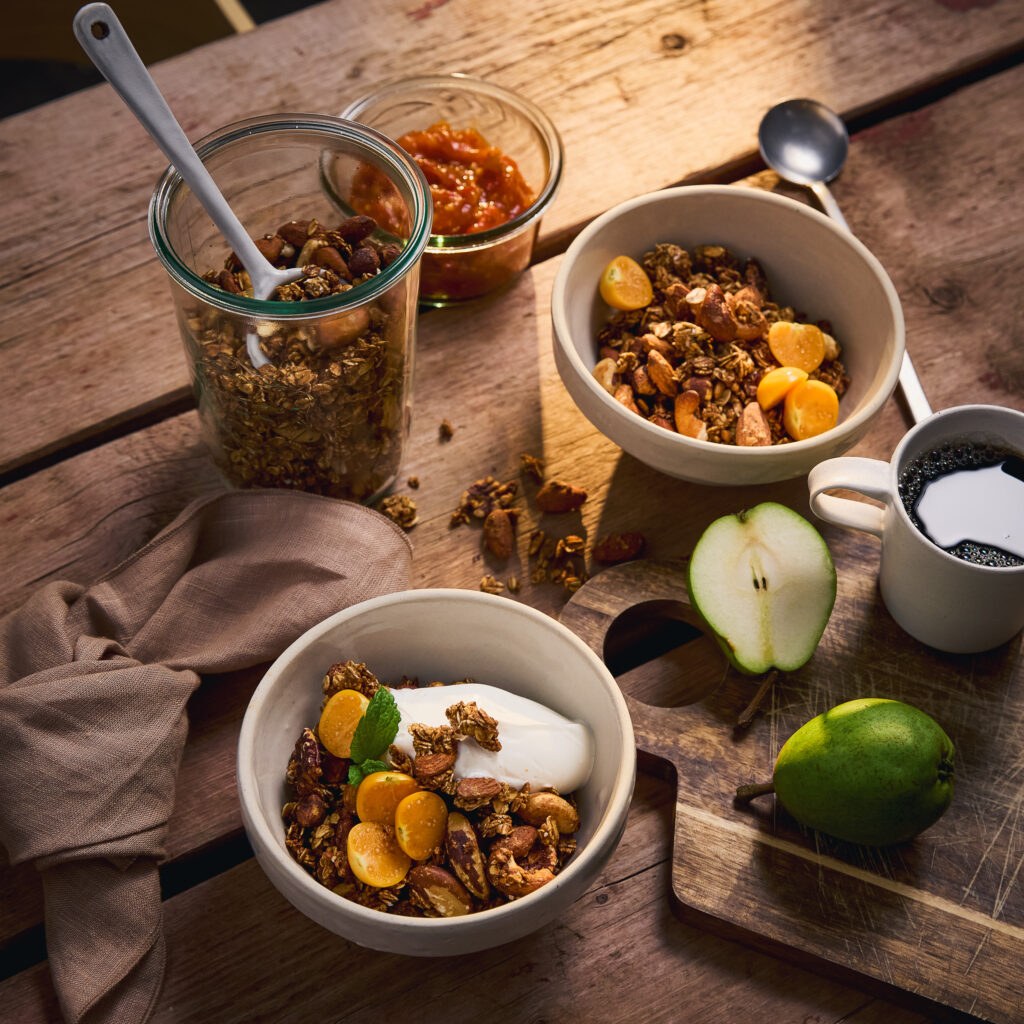 Granola og råvarer fra Funkis Food